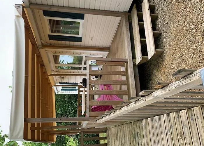 Mobil-home Adapte Pmr Avec Terrasse A - Api-1-52-323 Camping